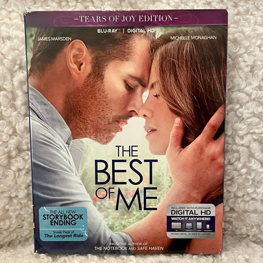 The Best Of Me Movie DVD